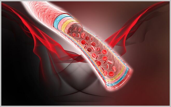 blood flow in veins after treatment of varicose veins with gel